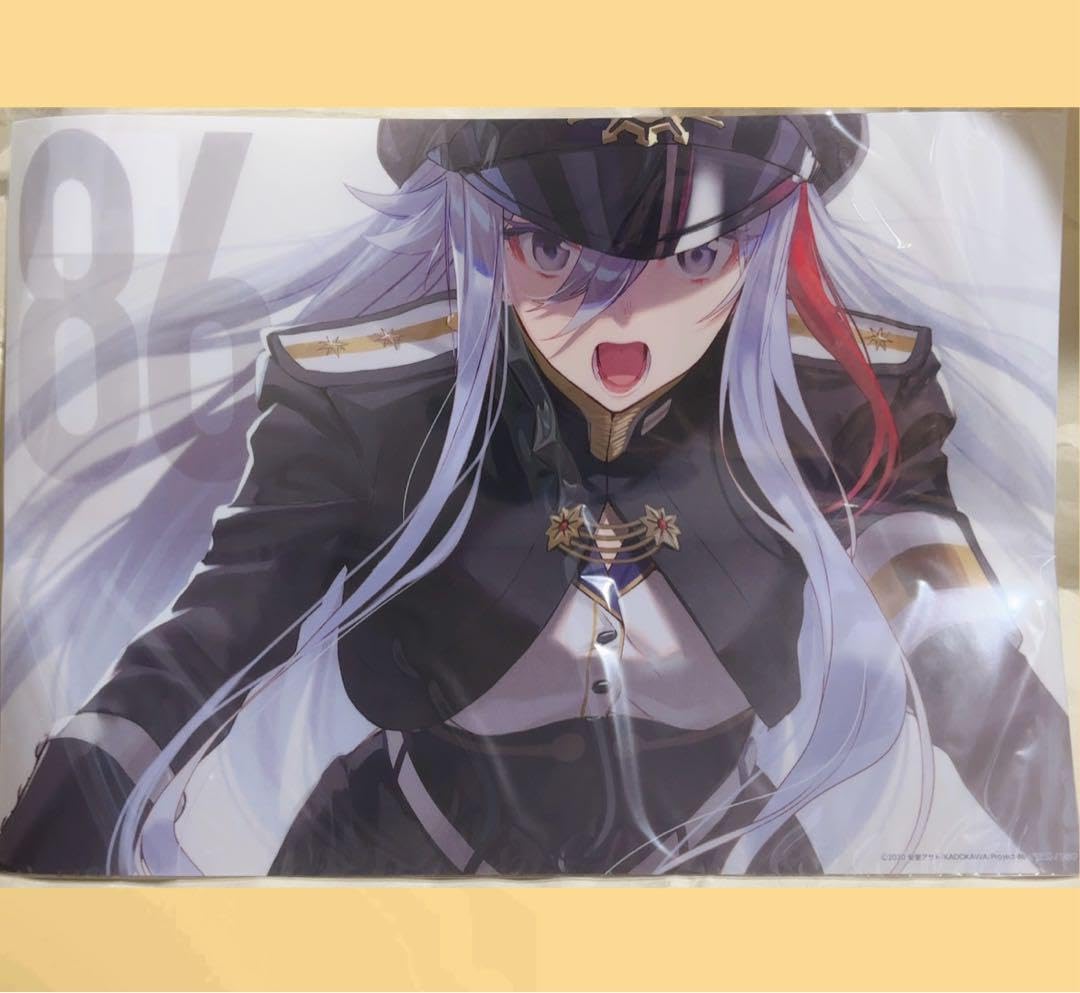 86-エイティシックス- くじ引き堂 A3クリアポスター シン＆レーナ